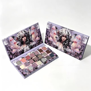 Paleta de Sombras de Ojos Personalizada con Etiqueta Privada, Diseño de Mariposa, 21 Tonos, Acabado Multifuncional, Brillante y Mate, Venta al Por Mayor de Cosméticos - Product Image 5