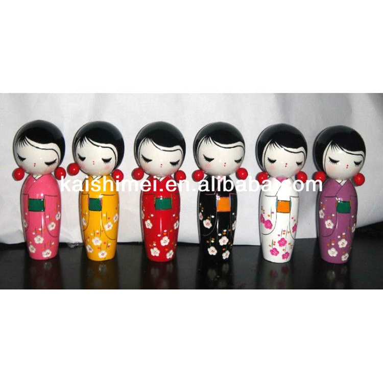 1Pcs Japanese Cute Mini Kimono Girl Decoration Plastic Doll Size 6Cm 1Pcs Japanese Cute Mini Kimono Girl Decoration Plastic Doll Size 6Cm