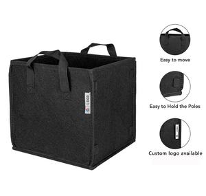 Sacs de culture carrés multi-tailles en tissu non tissé Choix <span class=keywords><strong>du</strong></span> <span class=keywords><strong>jardinier</strong></span> avec poignées pour la plantation de jardin et les jardiniers - Product Image 5