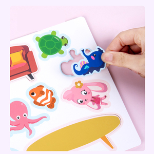 Libro ocupado Montessori de animales para niños, libro de tráfico educativo temprano, libro silencioso para niños pequeños - Product Image 4