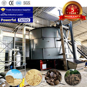 Machine de compostage des déchets organiques industriels, grand réservoir vertical de fermentation d'engrais, prix d'usine - Product Image 1