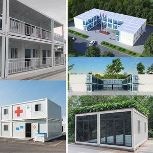 Casa Contenedor Desmontable de Dos Pisos de 20 pies y 40 pies, Edificio Modular, Dormitorio para Obras de Construcción, Oficina, Escuela, Hotel Moderno - Product Image 5