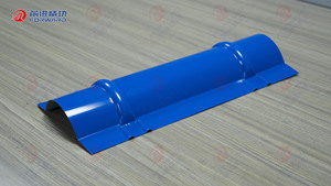 Machines durables de fabrication de tuiles Ridge Cap | Sortie personnalisable pour moteur et pompe à carreaux en acier coloré 380V - Product Image 6
