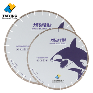 高品質D400mm静音丸鋸刃 工業用ダイヤモンドカッティングディスク OEM Tiコーティング 29歯 大理石高速切断用 - Product Image 1