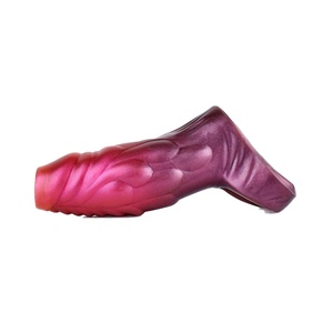 Nueva Funda de Silicona para Dildo con Forma de Pene de Caballo, Extra Larga y Gruesa, para Diversión en Pareja, Juguete Sexual SM - Product Image 4