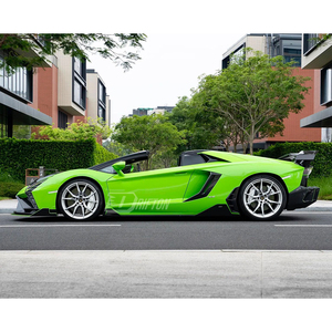 Cmst Aventador คาร์บอนไฟเบอร์แห้งช่องระบายอากาศด้านหลังสำหรับ lambสัญลักษณ์ Aventador LP700 2011-2015 - Product Image 4
