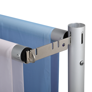 Wintina ağır alüminyum çift Crossbar düğün kemer boru ve düğün dekorasyon için örtü zemin standı, olaylar - Product Image 2