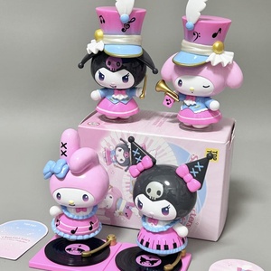 <span class=keywords><strong>Sanrio</strong></span> Family Space-Time Melody Blind Box Figure <span class=keywords><strong>Kuromi</strong></span> Hello Kitty 100% Originale PVC da Collezione Misterioso Regalo all'Ingrosso - Product Image 4
