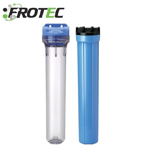 Carcasa de Filtro de <span class=keywords><strong>Agua</strong></span> Jumbo Azul Grande de 10" y 20" para Sistema de Purificación Doméstico, Sistema de Ablandamiento de <span class=keywords><strong>Agua</strong></span> de 300 GPD - Product Image 3