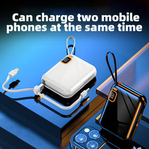 Banco de Energía Portátil Mini de 10000mAh con Carga Rápida Dual de 22.5W, Pantalla LED Tipo-C, Batería de Litio-Polímero Integrada, Cargador Rápido 2 en 1 - Product Image 3