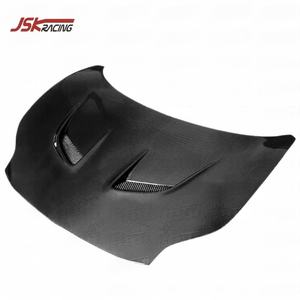 CAPOT DE CAPOT EN FIBRE DE CARBONE STYLE SAILES NOIRES POUR 2011-2016 FERRARI 458 ITALIA ET SPIDER - Product Image 1