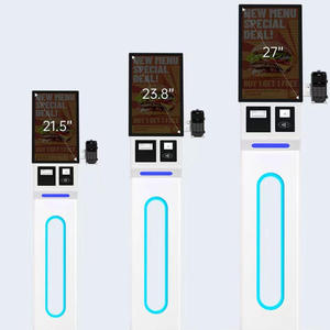 New Arrival Mobile <b>Display</b> Stands in Restaurant Touch Screen with Payment Terminal Integrated with Pos Self Ordering Order kiosk - Product Image 4