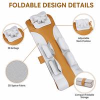Matelas chauffant électrique portable pour tout le corps avec contrôle de la minuterie multi-mode et masseur de nuque