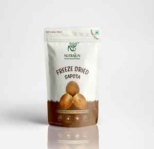 Premium Export <b>Quality</b> Freeze-Dried Sapota Cubes 100% Real <b>Sweet</b> Bulk Pack Healthy Ready-to-Eat Snack - Product Image 1