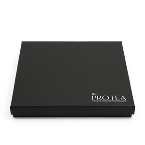 Boîte cadeau carrée noire en chocolat écologique personnalisée de qualité supérieure - Product Image 4