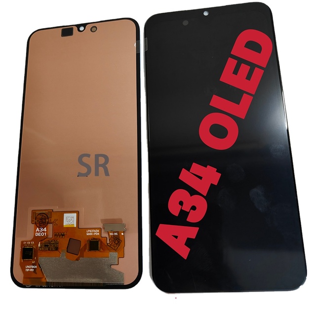 Factory Direct Sell LCD Display for Samsung A34-5G A346 Display with Frame Display Touch Screen Digitizer Replacement