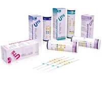 Bandelettes de test d'urine personnelles, créatinine, calcium et microalbumine, 14 Paras