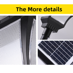 Chất lượng cao ngoài trời Vườn LED ánh sáng đường phố ấm trắng ánh sáng năng lượng mặt trời điện sắt IP65 chuỗi cực tùy chọn khác nhau - Product Image 6