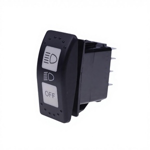 สวิตช์โยกแบบ DPDT 8 ขา 12V/24V เปิด-ปิด พร้อมไฟ LED แสดงสถานะ ป้องกันน้ำ IP68 ผลิตจากทองเหลือง สำหรับรถพ่วง รถบรรทุก รถยนต์ RV รถสำหรับขับบนหิมะ - Product Image 3