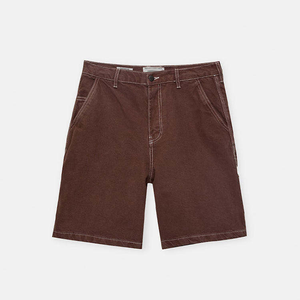 Pantalones Cortos de Mezclilla para Hombre al por Mayor, Personalizables, Estilo Carpenter, Holgados, Marrones, de Verano, Moda Masculina - Product Image 4
