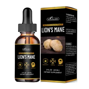 Biochealth Lions Mane Reishi Mushroom Complex Extract Liquid Drops Cordyceps Mushroom Mix Drops Chaga Lions Mane Mushroom Drop
