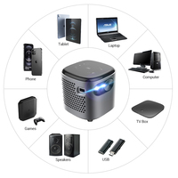 Projecteur vidéo cinéma intelligent Android Wifi portable mini tactile DLP Hotack en gros