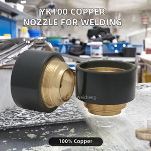 Buse de retenue en cuivre Weicheng YK100 YK100106, ouverture 0,8 mm, connexion filetée, pour machine de découpe plasma par soudage - Product Image 2