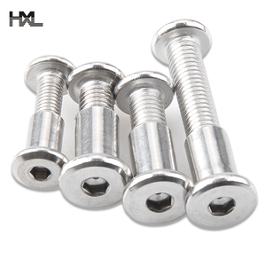 चांदी/nickle/काले/पीतल प्राचीन कांस्य शिकागो पेंच महिला पुरुष शिकंजा विंटेज बाध्यकारी पोस्ट शिकंजा - Product Image 6