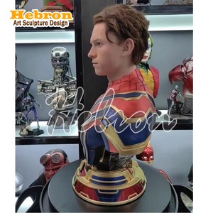 Estatua <span class=keywords><strong>de</strong></span> Spider-Man Personalizada, Hecha a Mano, <span class=keywords><strong>para</strong></span> Decoración del Hogar, Sala <span class=keywords><strong>de</strong></span> Estar, Centro Comercial o Exteriores, Escultura <span class=keywords><strong>de</strong></span> Superhéroe Grande - Product Image 4