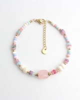 Diseños de Alta Calidad para Pedidos al por Mayor a Precios Competitivos, Pulseras Elegantes de Piedra Natural con Perlas Auténticas al por Mayor