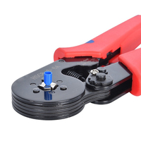 HSC8 6-6A/6-6 0.25-6mm 23-10AWG outils de sertissage de bornes tubulaires Mini pinces électriques