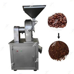 Commerciële Soorten Messen Slijpen Fijn Poeder Maken Cacao Chili Peper Bloemblad Kruid Poeder Grinder