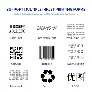 Macchina di codifica a getto d'inchiostro portatile per imballaggi alimentari su piccola scala-macchina automatica per la codifica TIJ con data e stampa di Logo - Product Image 3