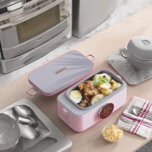 Customizable 1000ml Rechargeable <b>Electric</b> Lunch Box Water-Free Office <b>Food</b> <b>Warmer</b> Automatic for Camping Office Use USB/Battery - Product Image 1