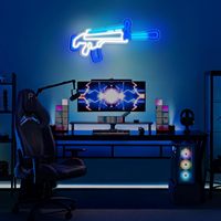 Enseigne murale LED à gradation pour chambre d'homme, bar, salle de jeux, décoration de salle de jeux