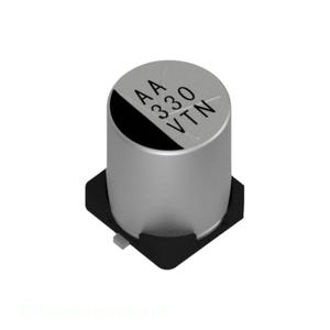 ตัวเก็บประจุขั้วขั้ว35V 560 uF ฝาครอบยึดพื้นผิวช่องผู้ผลิต - Product Image 1