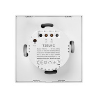 Interrupteur domotique intelligent Sonoff T2 TX Serious 1 Gang EU UK US Interrupteur Wifi intelligent Interrupteur mural intelligent Sonoff