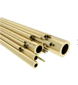 Chất lượng cao ASTM nhiệt độ cao kháng c21000 c22000 Brass ống tròn