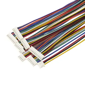 Cable de Terminal de Cable JST XH2.54, conector macho y hembra JST, 2/3/4/5/6/7/8/9/10 Pines, 2,54 de paso, Cable de 200MM, 26AWG