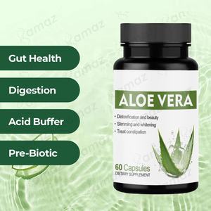 OEM/ODM Private Label estratto di Aloe Vera capsule morbide integratore naturale dimagrante infuso vitamina <span class=keywords><strong>E</strong></span> supporto benessere per adulti - Product Image 3