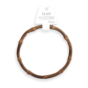 Anello in bambù ILAN da 20 mm per borse e accessori - Product Image 2