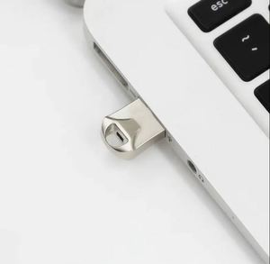 ขายส่งแฟลชไดรฟ์โลหะขนาดเล็ก รุ่น 2.0 ความจุ 32GB 64GB 16GB 128GB 256GB  แบบ USB 3.0  รับสกรีนโลโก้ตามแบบ - Product Image 4