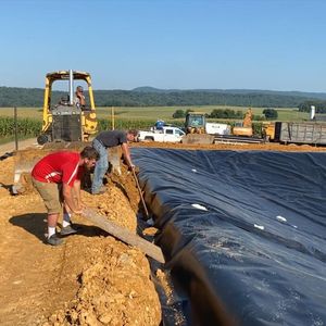 Aquacultuur vijverfolie lange levensduur 0,3 mm-2,0 mm HDPE geomembraan - Product Image 4