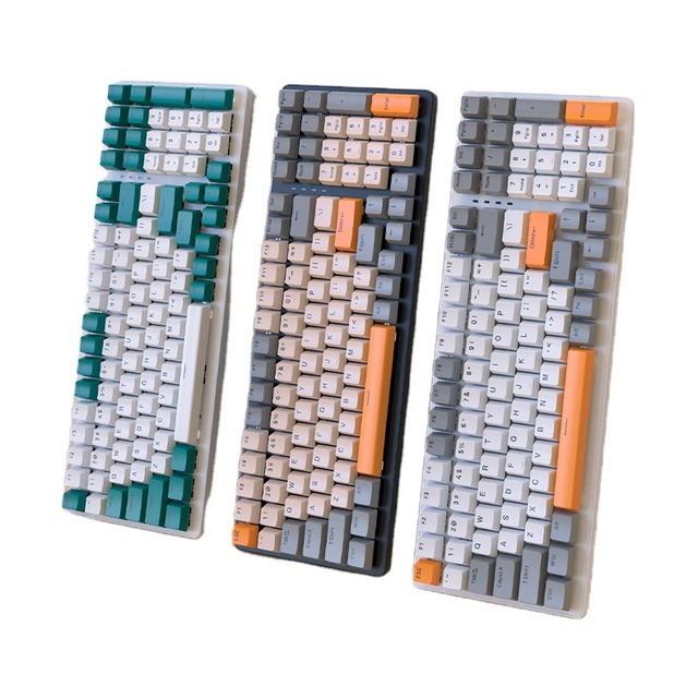 Russian Layout Hot Swappable RGB Backlit USB Wired Gaming Mechanical Keyboard  Digital Number Keypad Pos Numeric Keypad