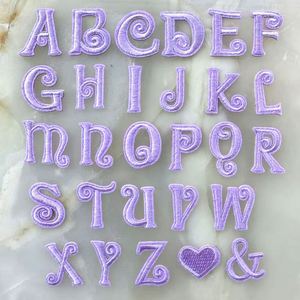 2.5cm Iron on /self Sticker Cute pink Blue Mini Alphabet Letter Patch for Girls Woman - Product Image 6