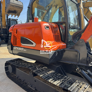 Used Doosan Mini <b>Excavator</b> DX60-9C In Low Hours Secondhand Crawler Digger Doosan DX60 DX70 DX80 Free Shipping Excavadora - Product Image 3