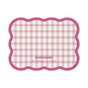 Alfombrilla de cocina Dopamine con patrón rectangular a cuadros, absorbente y de secado rápido para encimera de fregadero - Product Image 2