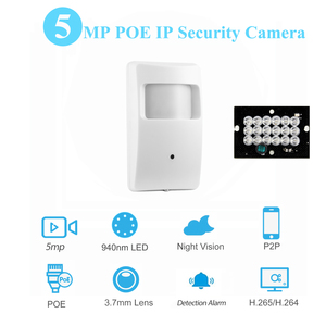 REVODATA 5MP Mini <strong>PIR</strong> IP PoE <strong>Camera</strong> 3.7mm Pinhole Lens Indoor Small Network Security <strong>Camera</strong> (IPIR-M-P-5HS) - Product Image 2