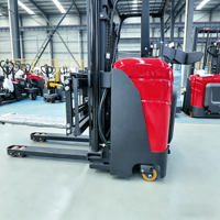 Vollelektrischer Palettenstapler 1,5T 2T 1500kg 2000kg mit Schutzgeländern 1,6m bis 5,5m Hubhöhe Batterie-Gabelstapler CE