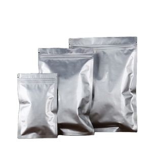 Sacs en plastique Mylar avec fermeture éclair personnalisée, fermeture éclair, emballage alimentaire, feuille d'aluminium - Product Image 5